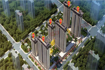 帝邦小区2室2厅1卫74㎡1楼套二精装42.5万